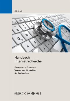 Handbuch Internetrecherche (eBook, PDF) - Kleile, Martin