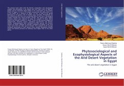 Phytosociological and Ecophysiological Aspects of the Arid Desert Vegetation in Egypt