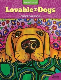 Lovable Dogs Coloring Book - Abdoyan, Brenda