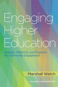 Engaging Higher Education - Welch, Marshall