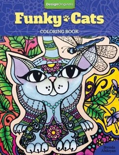 Funky Cats Coloring Book - Abdoyan, Brenda