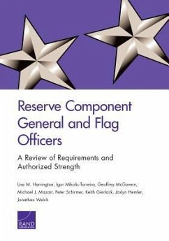 Reserve Component General and Flag Officers - Harrington, Lisa M; Mikolic-Torreira, Igor; McGovern, Geoffrey