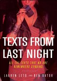 Texts From Last Night (eBook, ePUB)