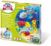 STAEDTLER FIMO kids 8034, ofenhärtende Modelliermasse, Set "Oceanlife" mit 4 Blöcken 42 g, Modellierstab STAEDTLER FIMO kids 8034, ofenhärtende Modelliermasse, Set "Oceanlife" mit 4 Blöcken 42 g, Modellierstab