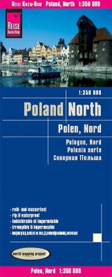 Reise Know-How Landkarte Polen, Nord / Poland, North (1:350.000). Pologne Nord / Polonia norte - Reise Know-How Verlag Peter Rump