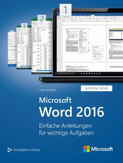 Microsoft Word 2016 (Microsoft Press) (eBook, ePUB) - Lambert, Joan