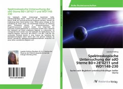 Spektroskopische Untersuchung der sdO Sterne BD+28°4211 und WD1148-230 - Fröhling, Leandra