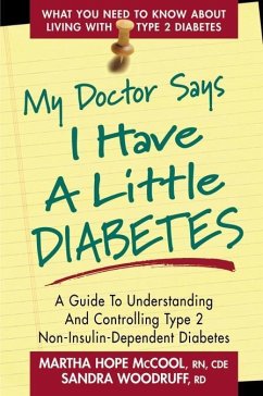 Cover My Doctor Says I Have a Little Diabetes (eBook, ePUB)