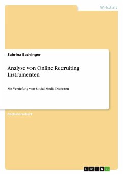 Analyse von Online Recruiting Instrumenten