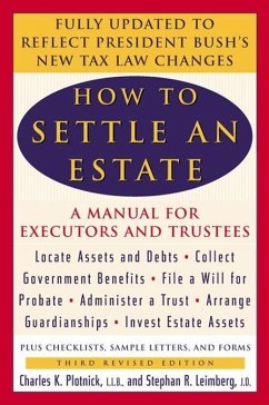 Cover How to Settle an Estate (eBook, ePUB)