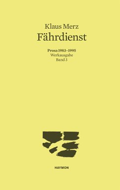 Fährdienst (eBook, ePUB) - Merz, Klaus