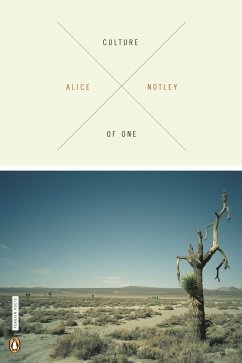 Culture of One (eBook, ePUB) - Notley, Alice