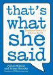 That's What She Said (eBook, ePUB) - Bild 1