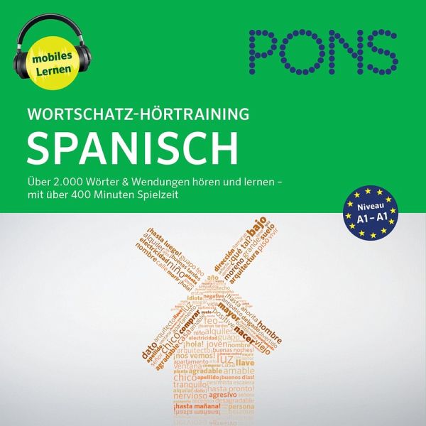 PONS Wortschatz-Hörtraining Spanisch (MP3-Download) von PONS - Hörbuch bei  bücher.de runterladen