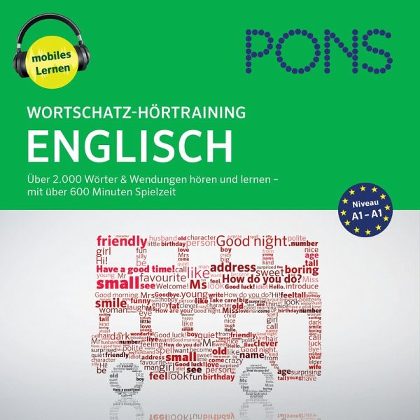 PONS Wortschatz-Hörtraining Englisch (MP3-Download) von PONS-Redaktion -  Hörbuch bei bücher.de runterladen