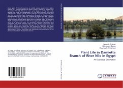 Plant Life in Damietta Branch of River Nile in Egypt
