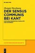 Der sensus communis bei Kant (eBook,... - Bild 1