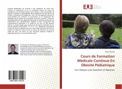 Cours de Formation Médicale Continue En Obésité Pédiatrique - Plourde, Gilles