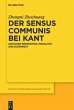 Der sensus communis bei Kant (eBook,... - Bild 1