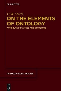 Cover On the Elements of Ontology (eBook, ePUB)