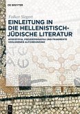 Einleitung in die hellenistisch-jüdische Literatur (eBook, ePUB) Einleitung in die hellenistisch-jüdische Literatur (eBook, ePUB)