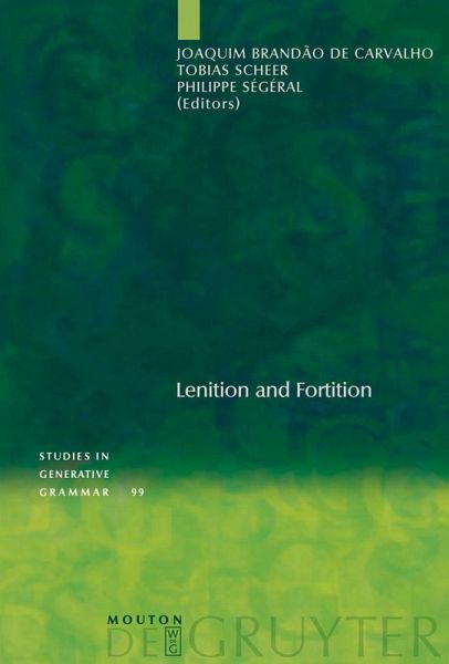 Lenition and Fortition (eBook, PDF) Lenition and Fortition (eBook, PDF)