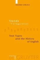 Text Types and the History of English (eBook, PDF) - Görlach, Manfred