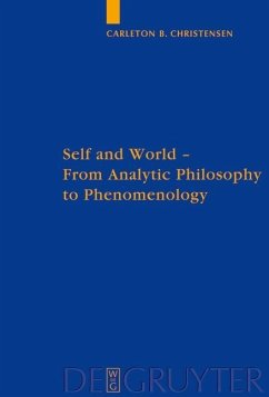 Self and World (eBook, PDF) - Christensen, Bruin Carleton