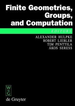 Cover Finite Geometries, Groups, and Computation (eBook, PDF)