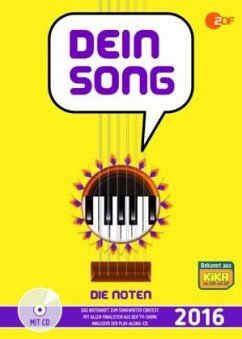 Cover Dein Song 2016, Die Noten, m. Audio-CD