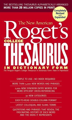 New American Roget's College Thesaurus in Dictionary Form (Revised &Updated) (eBook, ePUB) - Morehead, Philip D.