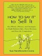 How to Say It to Sell It (eBook, ePUB) - Bild 1
