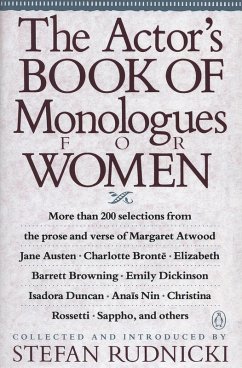 The Actor's Book of Monologues for Women (eBook, ePUB) - Various