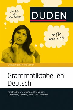 Grammatiktabellen Deutsch (eBook, PDF) - Pellengahr, Carsten