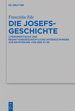 Die Josefsgeschichte (eBook, PDF) - Ede, Franziska