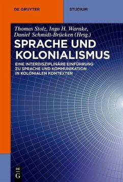 Sprache und Kolonialismus (eBook, PDF)