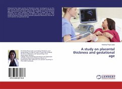 A study on placental thickness and gestational age