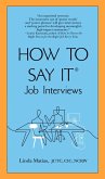 How to Say It Job Interviews (eBook, ePUB)
