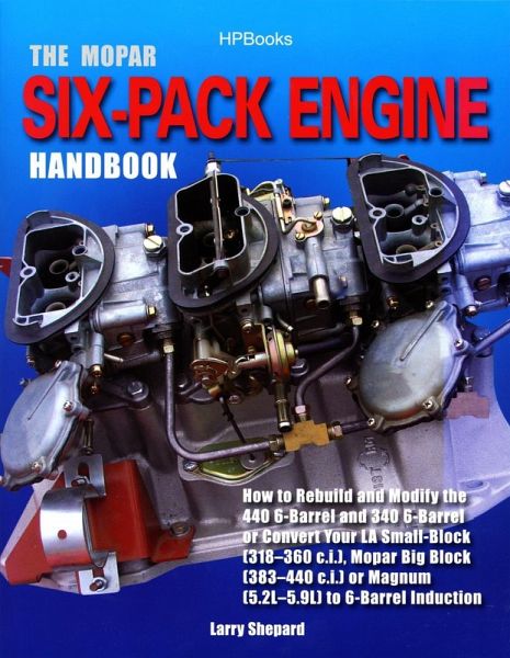 The Mopar Six-Pack Engine Handbook HP1528 (eBook, ePUB) The Mopar Six-Pack Engine Handbook HP1528 (eBook, ePUB)