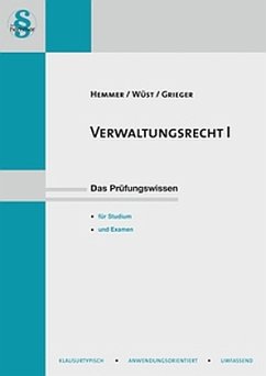 Verwaltungsrecht I - Hemmer, Karl-Edmund; Wüst, Achim; Grieger, Michael