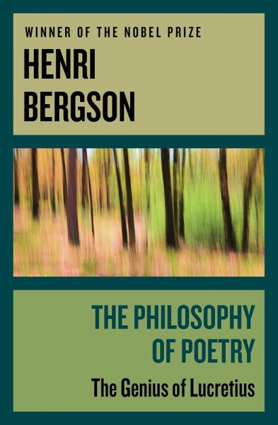The Philosophy of Poetry (eBook, ePUB)