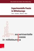 Experimentelle Poesie in Mitteleuropa (eBook, PDF)