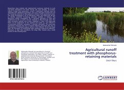Agricultural runoff treatment with phosphorus-retaining materials