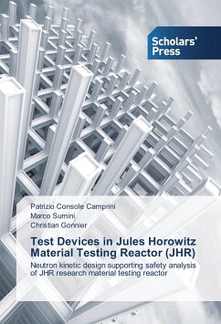 Test Devices in Jules Horowitz Material Testing Reactor (JHR) - Console Camprini, Patrizio;Sumini, Marco;Gonnier, Christian