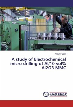 A study of Electrochemical micro drilling of Al/10 vol% Al2O3 MMC