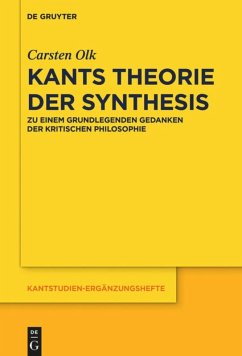 Kants Theorie der Synthesis - Olk, Carsten