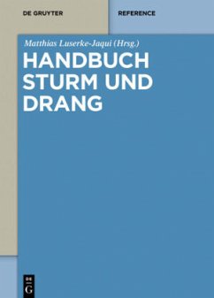 Handbuch Sturm und Drang Handbuch Sturm und Drang