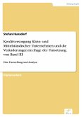 Kreditversorgung Klein- und Mittelständischer Unternehmen und die Veränderungen im Zuge der Umsetzung von Basel III (eBook, PDF)