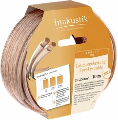 in-akustik Star Kabelring 10 m Lautsprecherkabel 2 x 2,5 mm