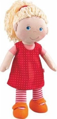 HABA 302108 - Puppe Annelie, Stoffpuppe, 30 cm